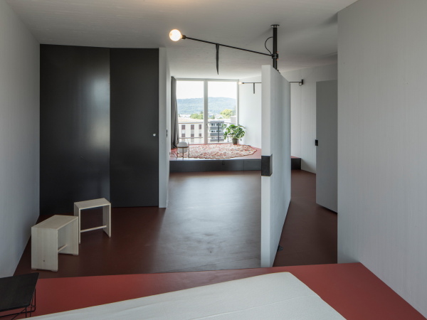 Innenansicht des gebauten Mock-Ups an der ETH Z�rich