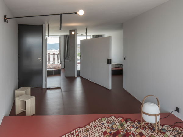 Innenansicht des gebauten Mock-Ups an der ETH Z�rich