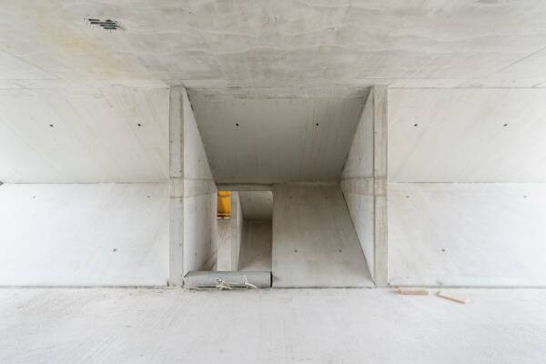 Baustellenbesuch mit Peter Haimerl im Wabenhaus Mnchen