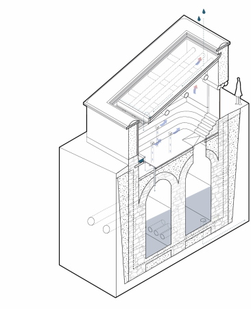 Ein 3. Preis: Kulturzentrum in einer Oase in M'hammid El Ghizlane, Marokko von Aziza Chaouni Projects (Fez)