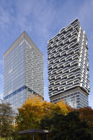 Senckenbergquartier in Frankfurt am Main von Cyrus Moser Architekten