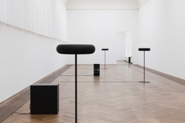 Hannah Weinberger: Sound Installation When You Leave, Walk Out Backwards, So Ill Think Youre Walking In in der Kunsthalle Basel, 2012