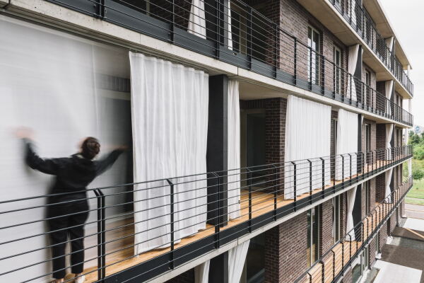 Architekturpreis des BDA Sachsen 2021: Wohnensemble Hafen Eins, Leipzig, W+V Architekten (Leipzig)