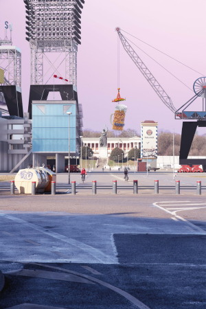 Beste Nachwuchsentwrfe: Zukunft Theresienwiese von Luis Huber, TU Mnchen