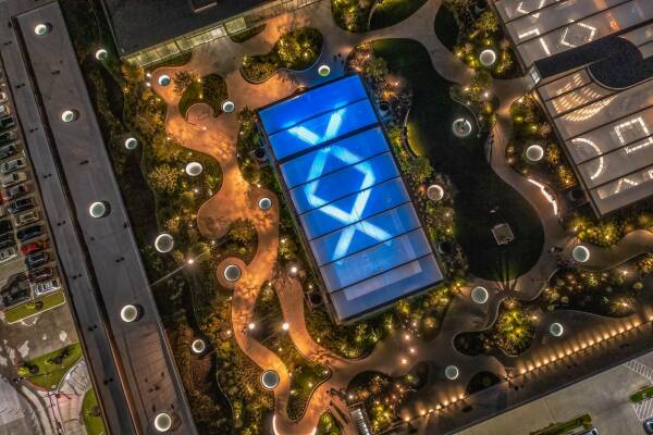 X-Atrium Drohnenbild