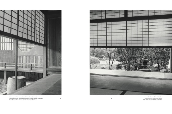 Tempel und Teehaus in Japan