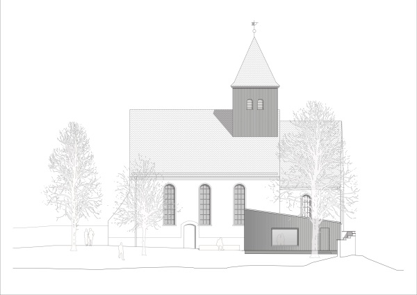 Kirchenerweiterung von Irlenbusch von Hantelmann