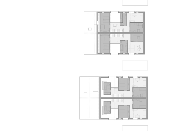 Doppelhaush�lften in Steinmaur von L3P