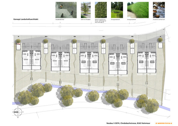 Doppelhaush�lften in Steinmaur von L3P