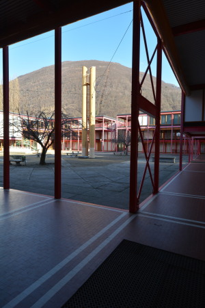 Mittelschule in Ascona von Aurelio Galfetti und Livio Vacchini, 197275