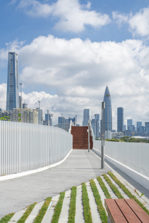 Sport- und Freizeitpark in Shenzhen von Crossboundaries