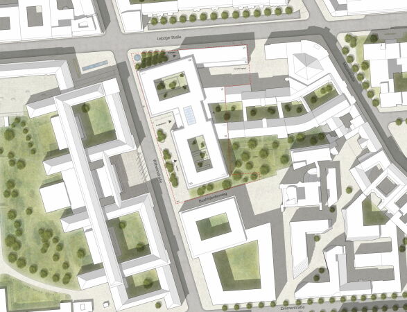 2. Preis: Thomas Mller Ivan Reimann Architekten mit Vogt Landschaft (beide Berlin)