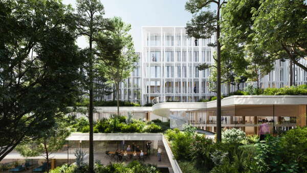 Anerkennung: Delugan Meissl Associated Architects (Wien) mit rabe landschaften (Hamburg)