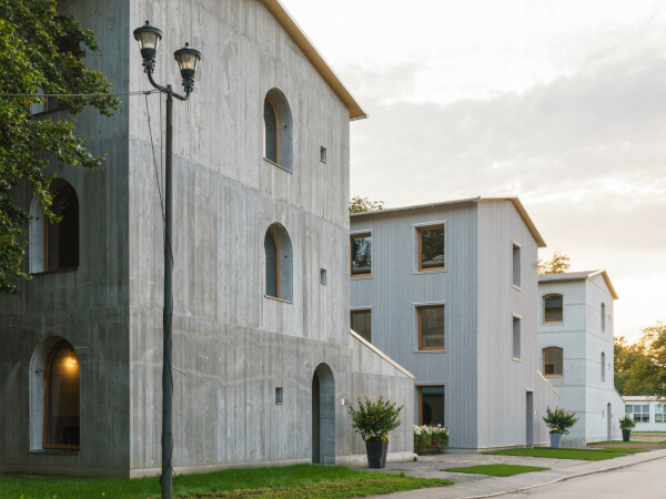 Forschungsh�user in Bad Aibling (Architektur: Florian Nagler Architekten, M�nchen)