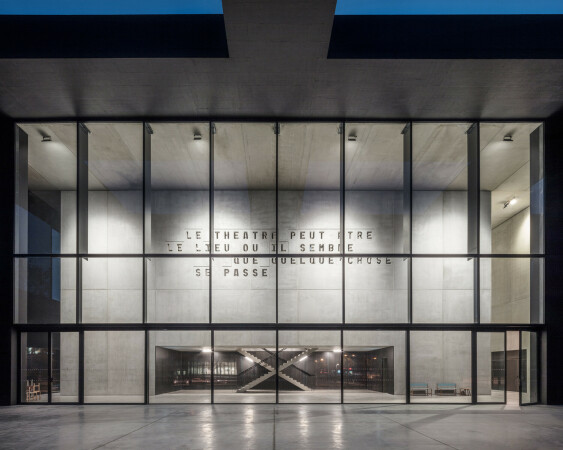 Theater Le Maillon in Straburg (Architektur: LAN (Local Architecture Network), Paris)