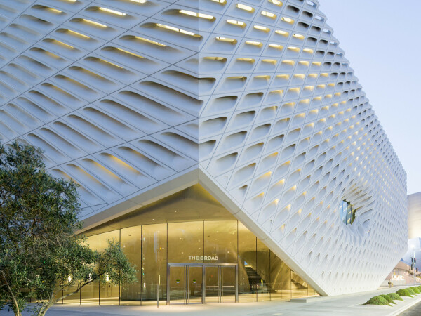 Kunstmuseum The Broad in Los Angeles (Architektur: Diller Scofidio + Renfro, New York)