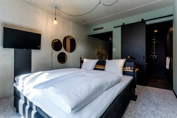 Hotelzimmer im Black Label Hotel