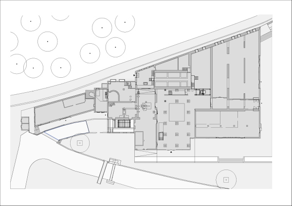 Erdgeschoss Alte Brauerei mit Neubau