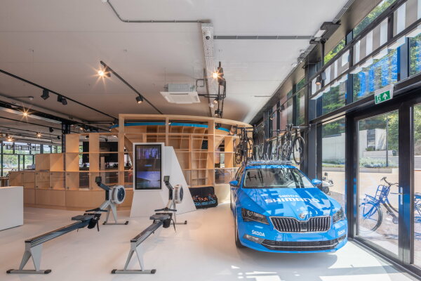 Innenr�ume des Erlebniscenter von Shimano