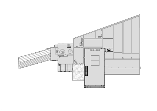 1. Obergeschoss Alte Brauerei mit Neubau