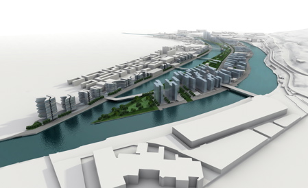 Hadid stellt neue Plne fr Stadterweiterung in Bilbao vor
