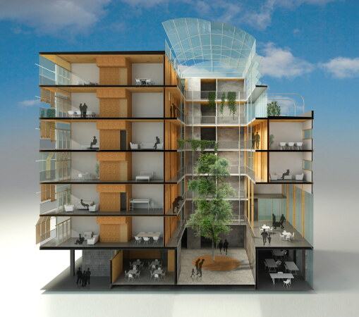 Kategorie Buildings: La Borda Housing Cooperative in Barcelona von der Architekturkooperative Lacol (Barcelona)