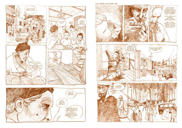 1. Preis Kategorie Handzeichnung: Reconfiguring Addis Ababa's Narratives, Antonio Paoletti (TU Delft)