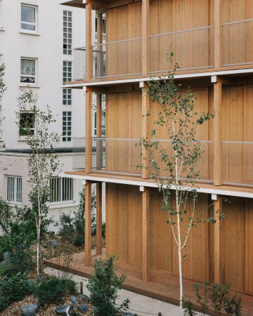 Nachverdichtung in Paris von MARS Architectes