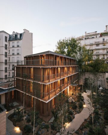 Nachverdichtung in Paris von MARS Architectes
