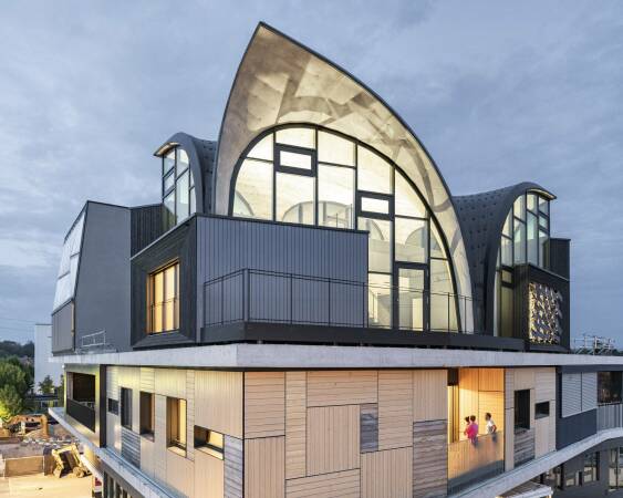 Bro-Modul im Dbendorfer NEST-Gebude