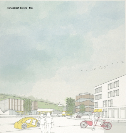 Schwbisch-Gmnd  Lobende Erwhnung: Schwbisch Gmnd: Rise von Huyen Trang Dao, Simon Gerhmann, Young Eun Ha, Mai Quynh Lai