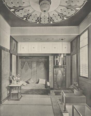 Badezimmer, Ausstellungsgebude fr Angewandte Kunst in Darmstadt, 1908