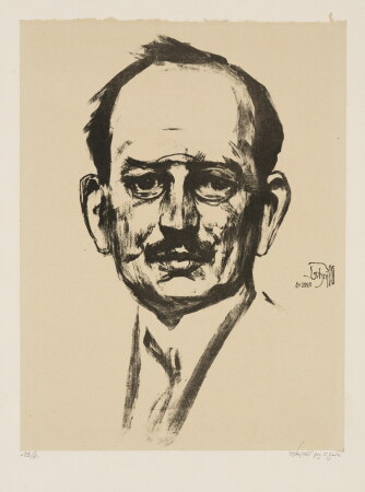 Richard Winckel, Portrt Albin Mllers, 1908