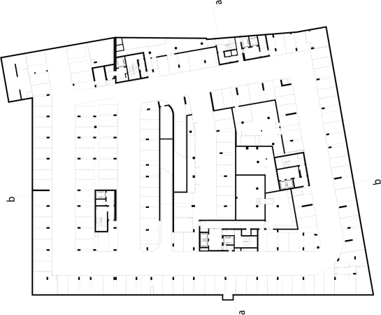 Grundriss 3. Untergeschoss