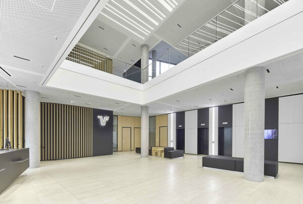 Eingangshalle der Volksbank