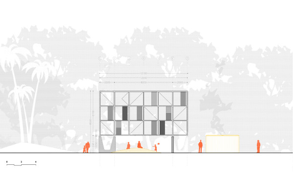 Pavillon in Melbourne von MAP Studio