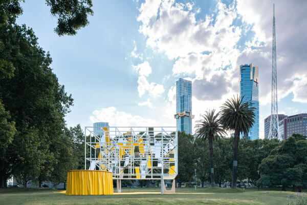 Pavillon in Melbourne von MAP Studio