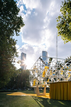 Pavillon in Melbourne von MAP Studio
