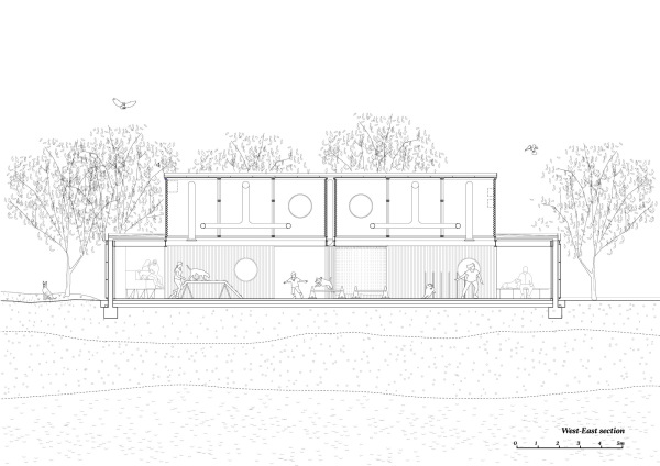 Hundeschule bei Madrid von Lys Villalba und EEEstudio