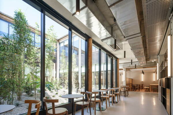 Erweiterung einer Cafeteria von Brenac & Gonzalez