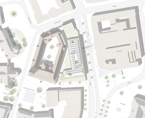 Anerkennung: Struhk Architekten (Braunschweig), Lageplan