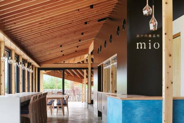 Kellerei und Restaurant in Japan von Sugawaradaisuke Architects