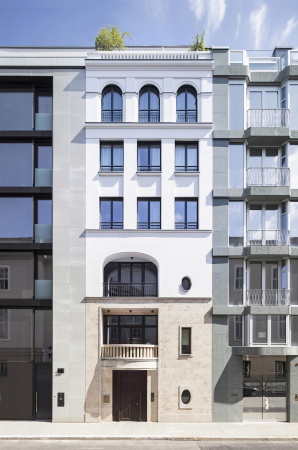 1. Publikumspreis: Patzschke Planungsgesellschaft, Townhouse Oberwallstrae 27, Berlin/Mitte, 2017