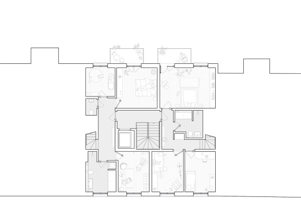 Grundriss 4. Obergeschoss