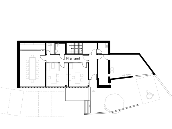 Hanggeschoss (Sockelgeschoss)