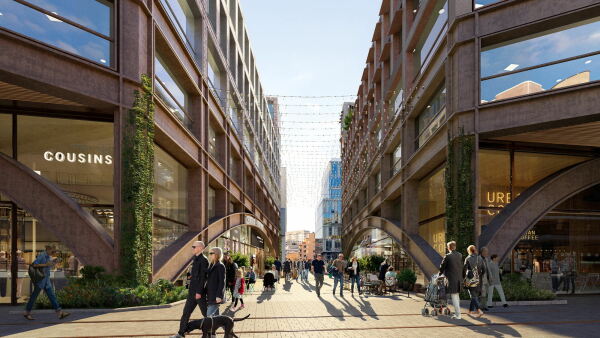 Foster + Partners planen Bahnhofsviertel in Stockholm