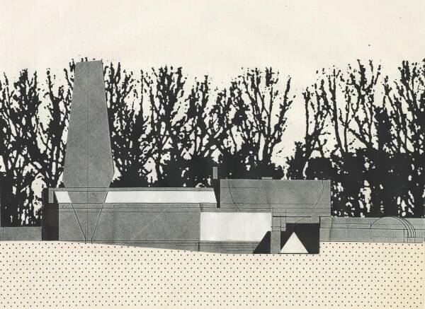 Driendl*Steixner, Georg Driendl, Gerhard Steixner: Standard Solar I, Langenrohr, Nieder�sterreich, 1987�1989, Ansicht