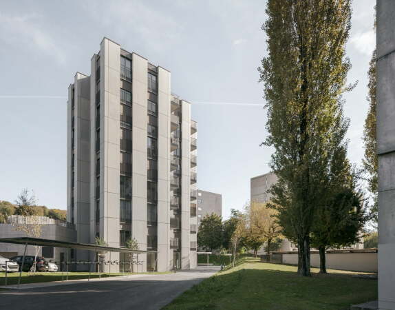 Wohnungsbau von Fruehauf, Henry & Viladoms in Lausanne
