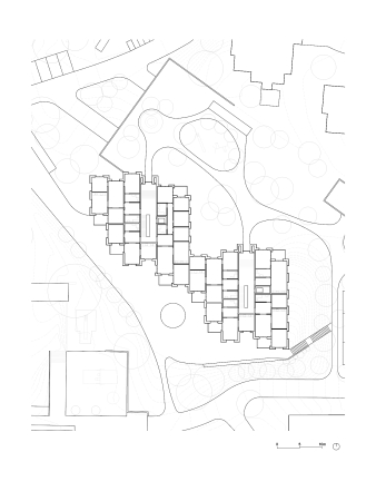 Grundriss Zugangsgeschoss