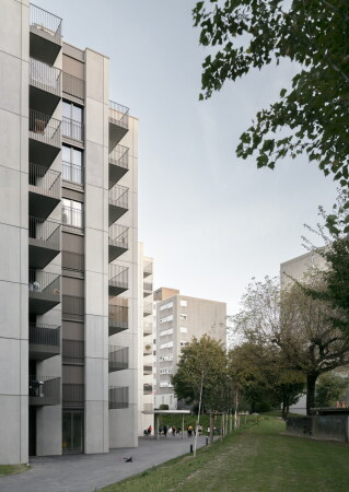 Wohnungsbau von Fruehauf, Henry & Viladoms in Lausanne